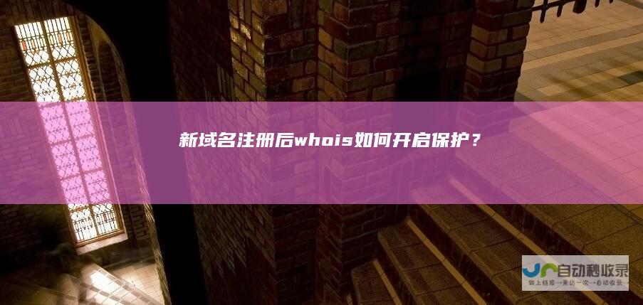 新域名注册后whois如何开启保护？